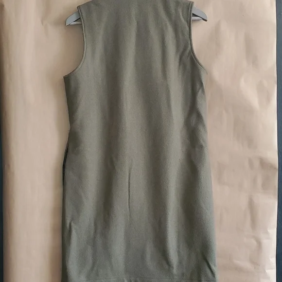 Natalia Romano wool blend vest/dress.